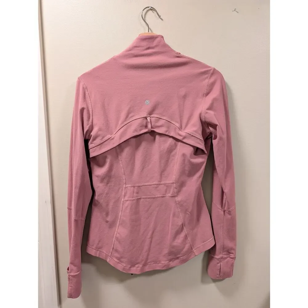 Lululemon Define Jacket Nulu in Dusty Rose